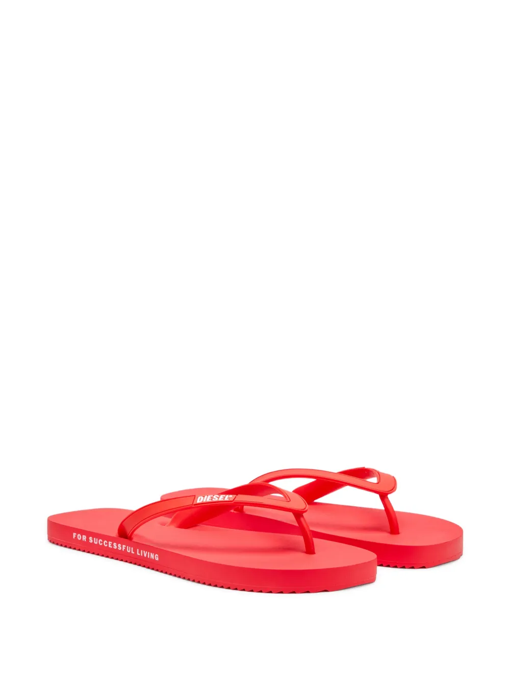 Diesel Sa-Rio flip flops Red