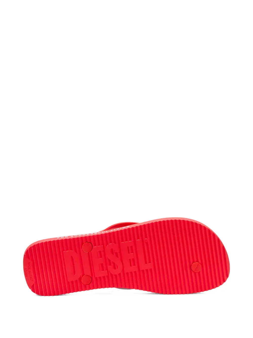 Diesel Sa-Rio flip flops Red
