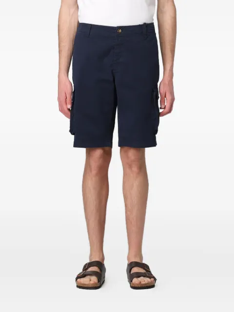 MC2 Saint Barth flat-front belt-loops cargo shorts