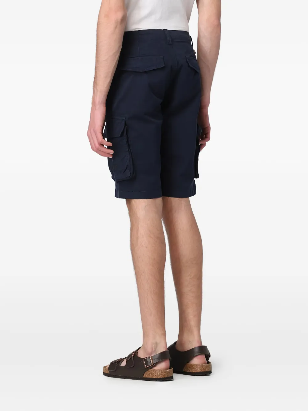 MC2 Saint Barth flat-front belt-loops cargo shorts | Cargo Shorts | Image 2