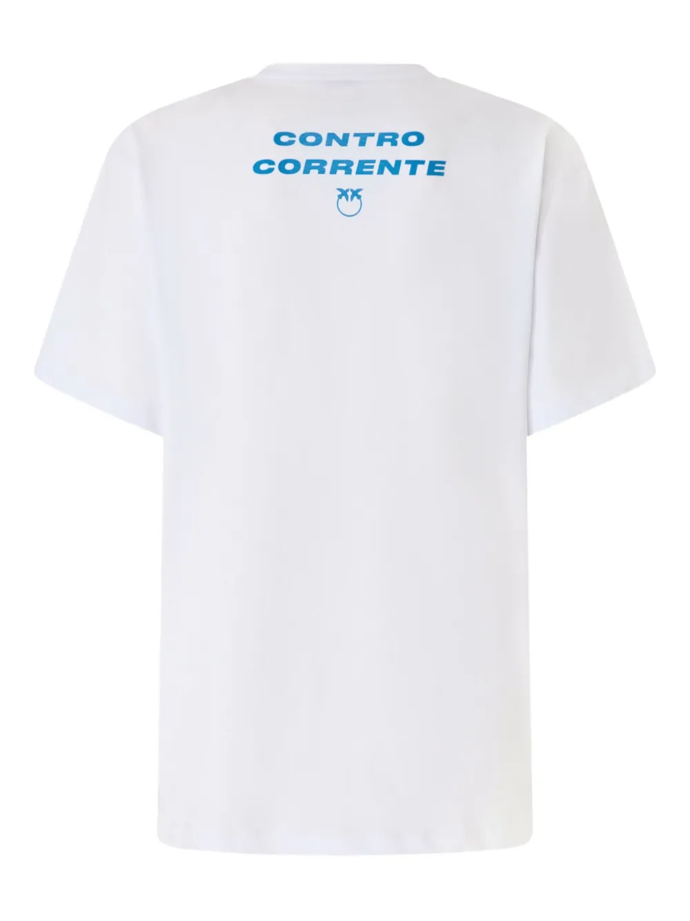 Pinko Graphic-print T-shirt In White