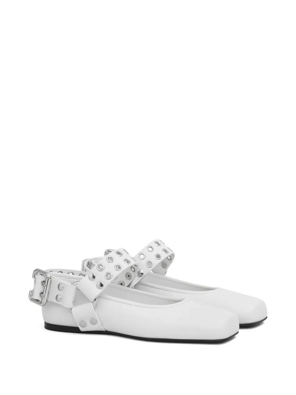 Alaïa Biker ballet flats | Image 2