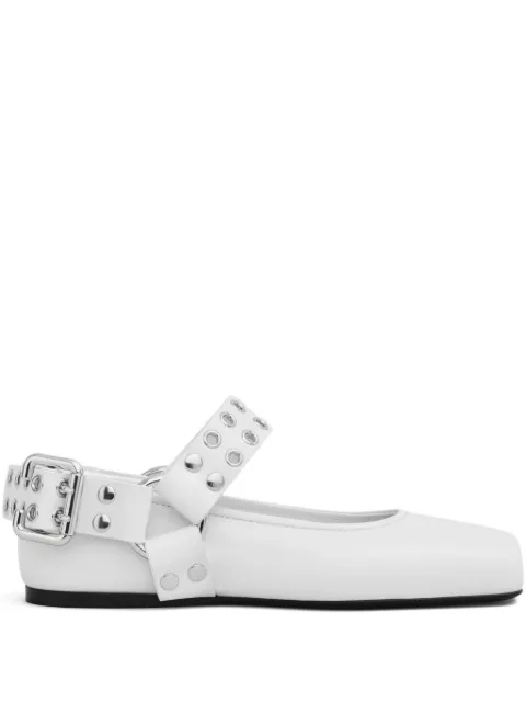 Alaïa Biker ballet flats