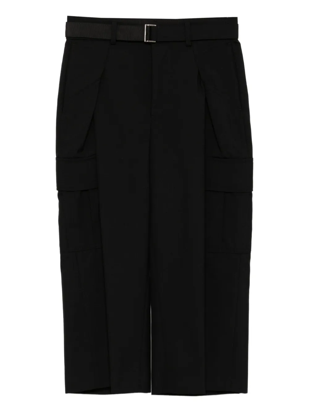 Sacai Cargo broek Zwart
