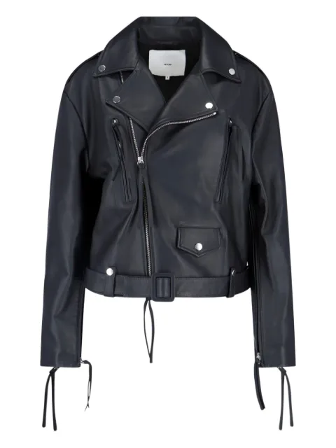 Setchu leather biker jacket