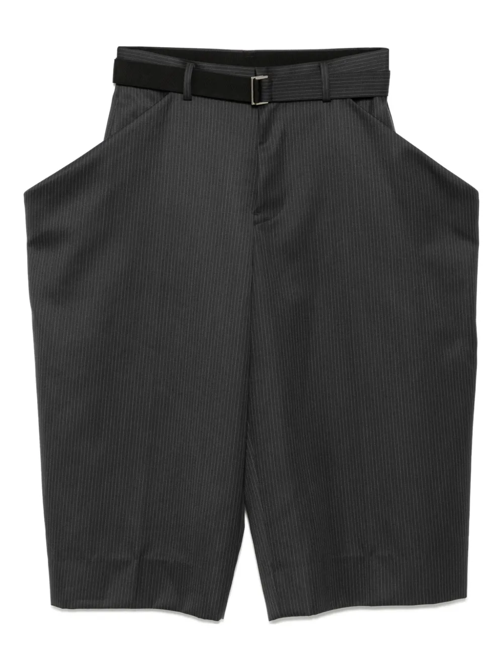 Sacai Wollen broek Zwart