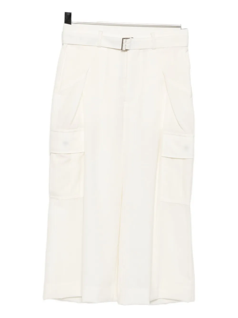 Sacai Trousers In White
