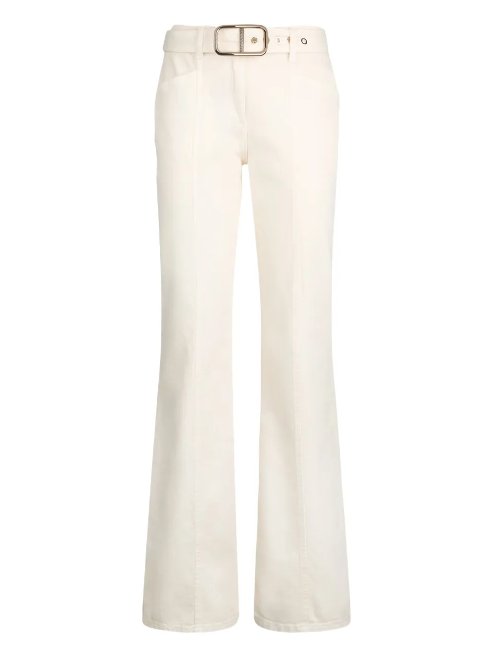 LIU JO pantalon de jogging en coton stretch | blanc | Image 1