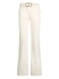 LIU JO stretch-cotton trousers - White