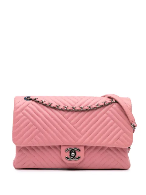 CHANEL Pre-Owned 2015-2016 Medium Lambskin CC Crossing Flap shoulder bag
