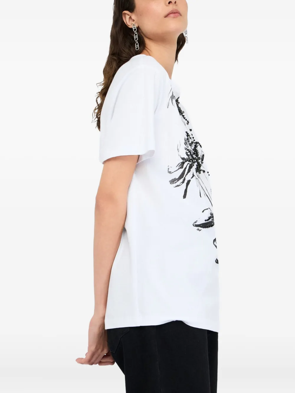 Liu •jo Cotton T-shirt With Print