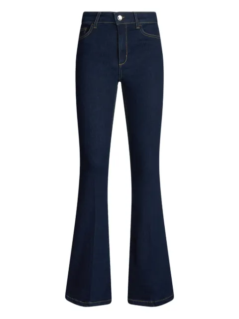 LIU JO cotton flared jeans