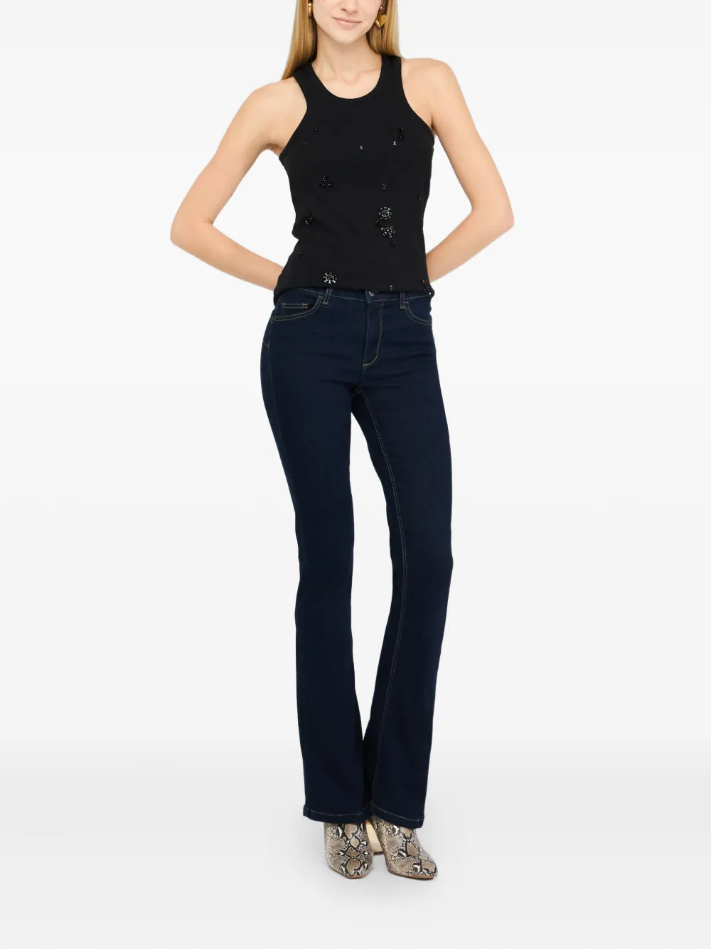 LIU JO Better flared jeans - Blauw