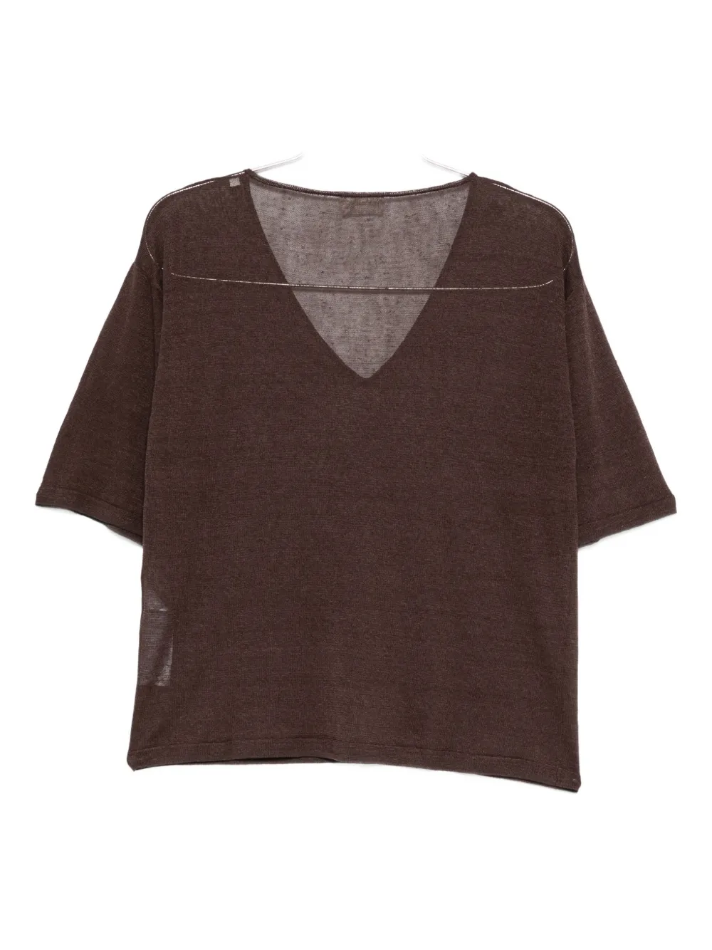 P.A.R.O.S.H. V-neck short-sleeve top | T-Shirts & Jersey Shirts | Image 2