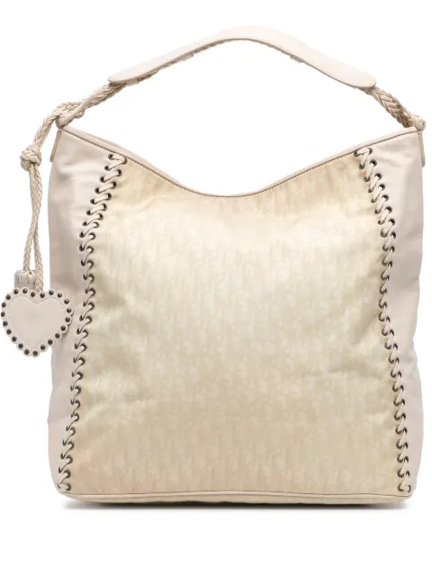 Christian Dior Pre-Owned 2007 Diorissimo Canvas and Leather Ethnic tote bag