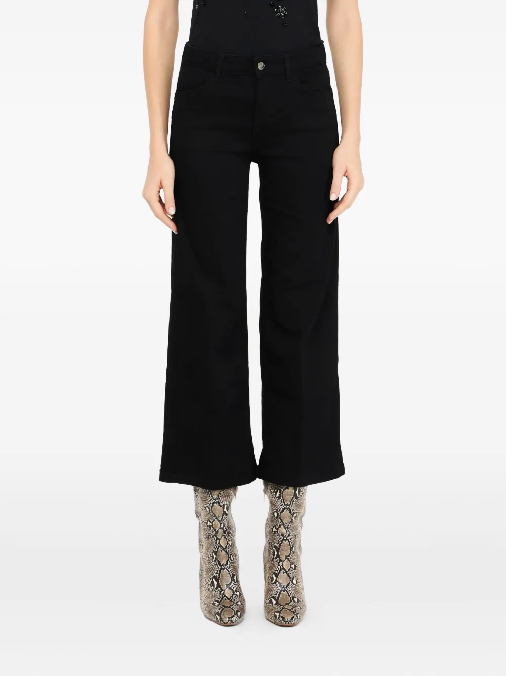LIU JO Flared jeans Zwart