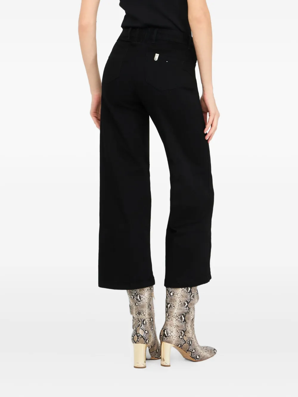 LIU JO Flared jeans Zwart