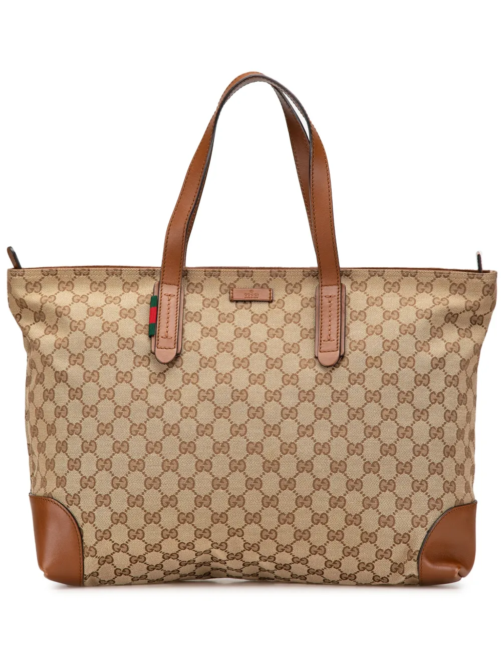 Gucci Pre-Owned 2000-2015 GG Canvas tote bag | Brown | Image 1