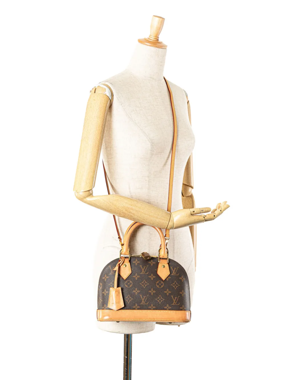 Louis Vuitton Pre-Owned bolsa satchel Alma BB con monograma 2021-2024 | Estilos de archivo | Image 2