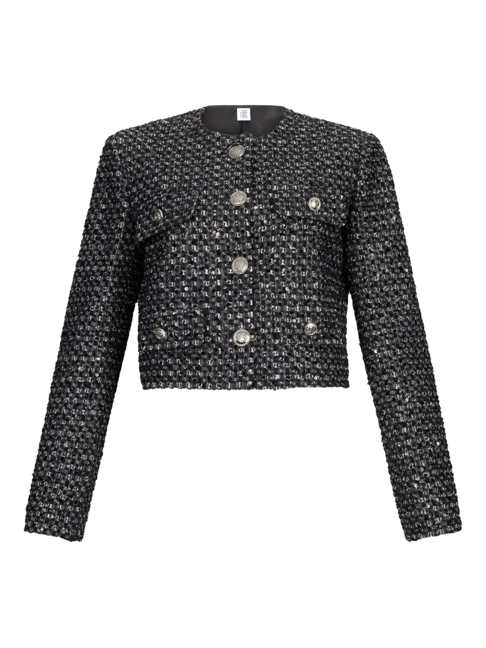 LIU JO Bouclé jacket | Black | Image 1