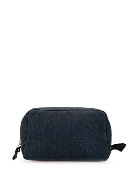 Hermès Pre-Owned 20th Century Toile Globe Trotter pouch