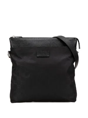 Prada Re-Nylon Messenger Bag | Black | FARFETCH AO