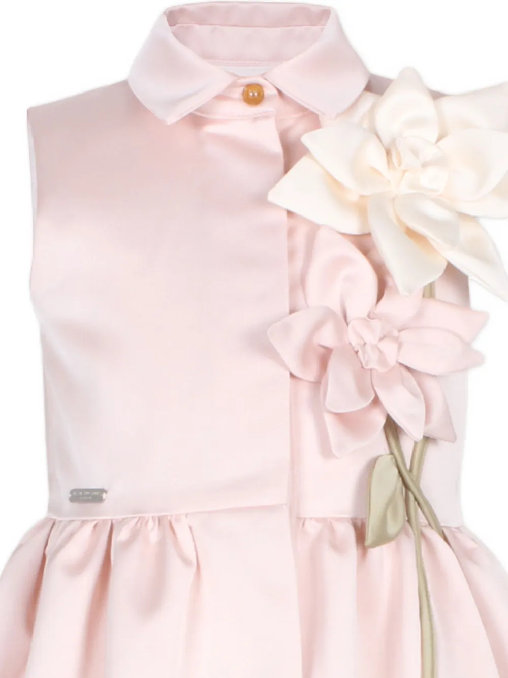 JESSIE AND JAMES KIDS Shirtjurk met bloemenpatch Roze