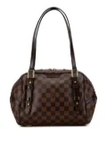 Louis Vuitton Pre-Owned 2010 Damier Ebene Rivington PM shoulder bag - Brown