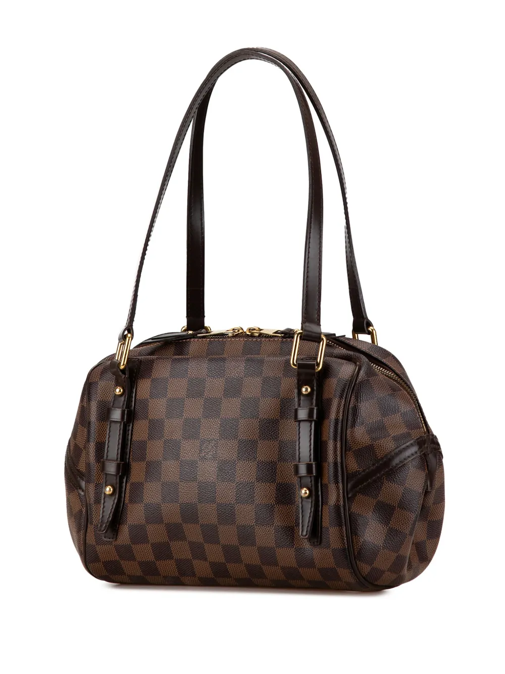 Louis Vuitton Pre-Owned 2010 Damier Ebene Rivington PM shoulder bag | Pre-Owned | Image 2