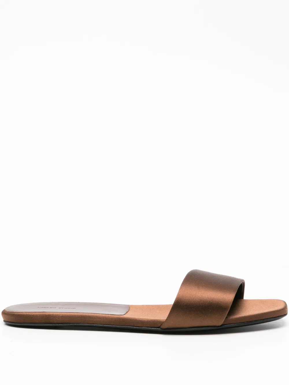 Loulou Stella satin sandals | Brown | Image 1