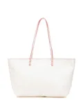 Fendi Pre-Owned 2010-2025 Small Zucca Coated Canvas Roll tote bag - Red