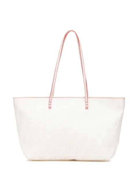 Fendi Pre-Owned 2010-2025 Small Zucca Coated Canvas Roll tote bag