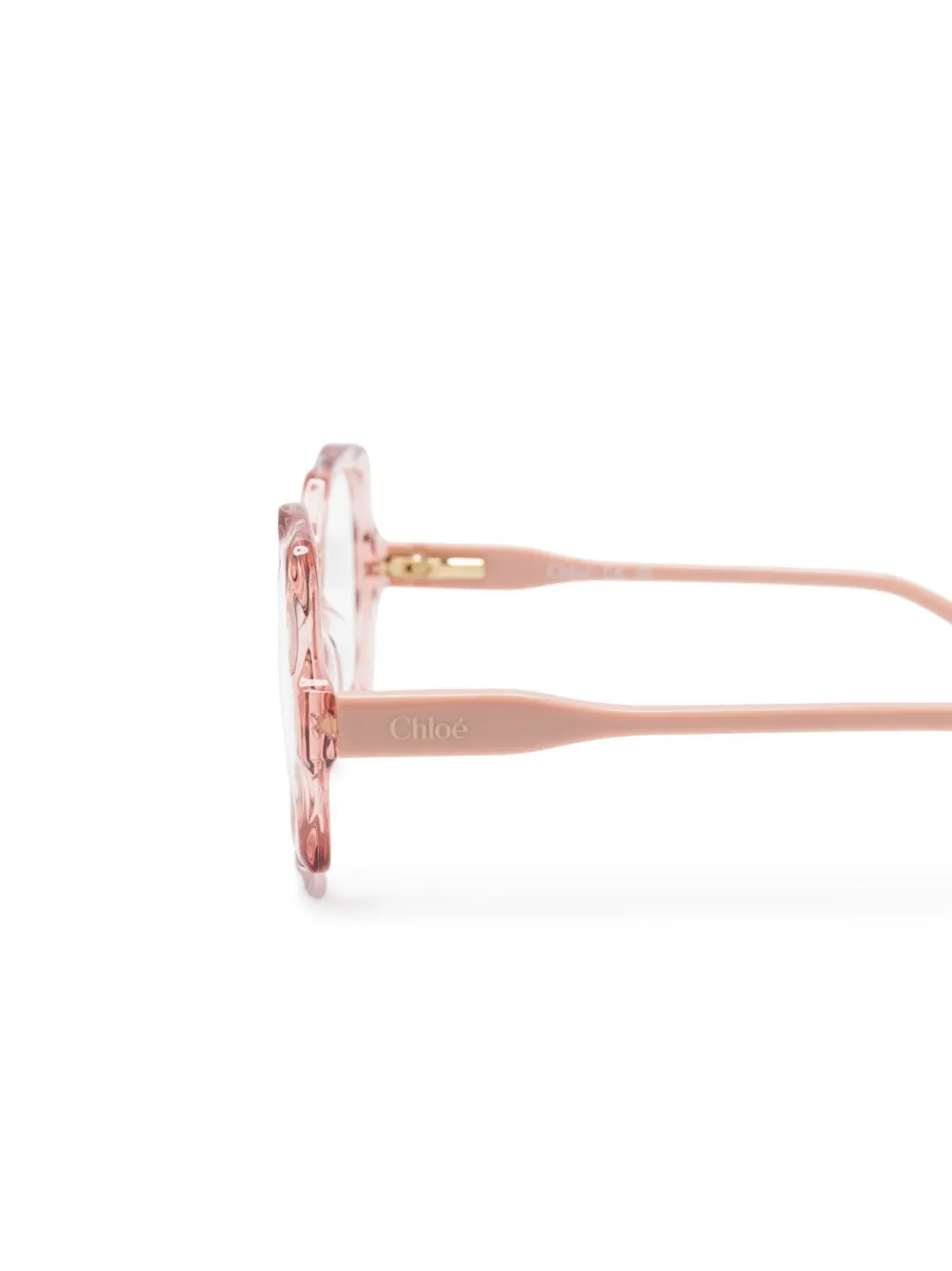 Chloé Kids Bril met vierkant montuur Roze