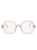 Chloé Kids square-frame glasses - Pink