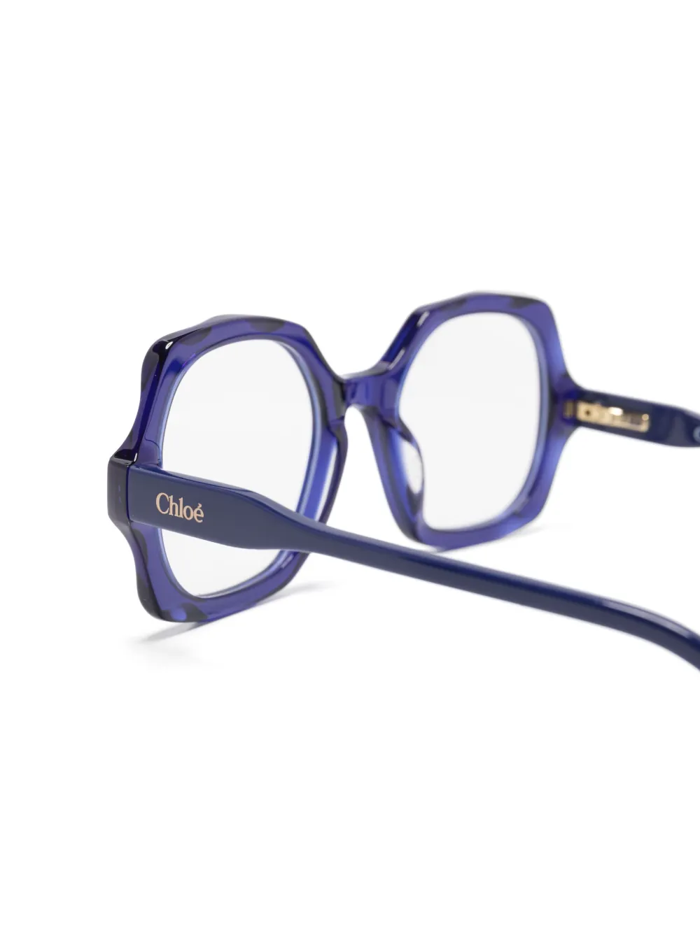 Chloé Kids Bril met vierkant montuur Blauw