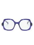 Chloé Kids square-frame glasses - Blue
