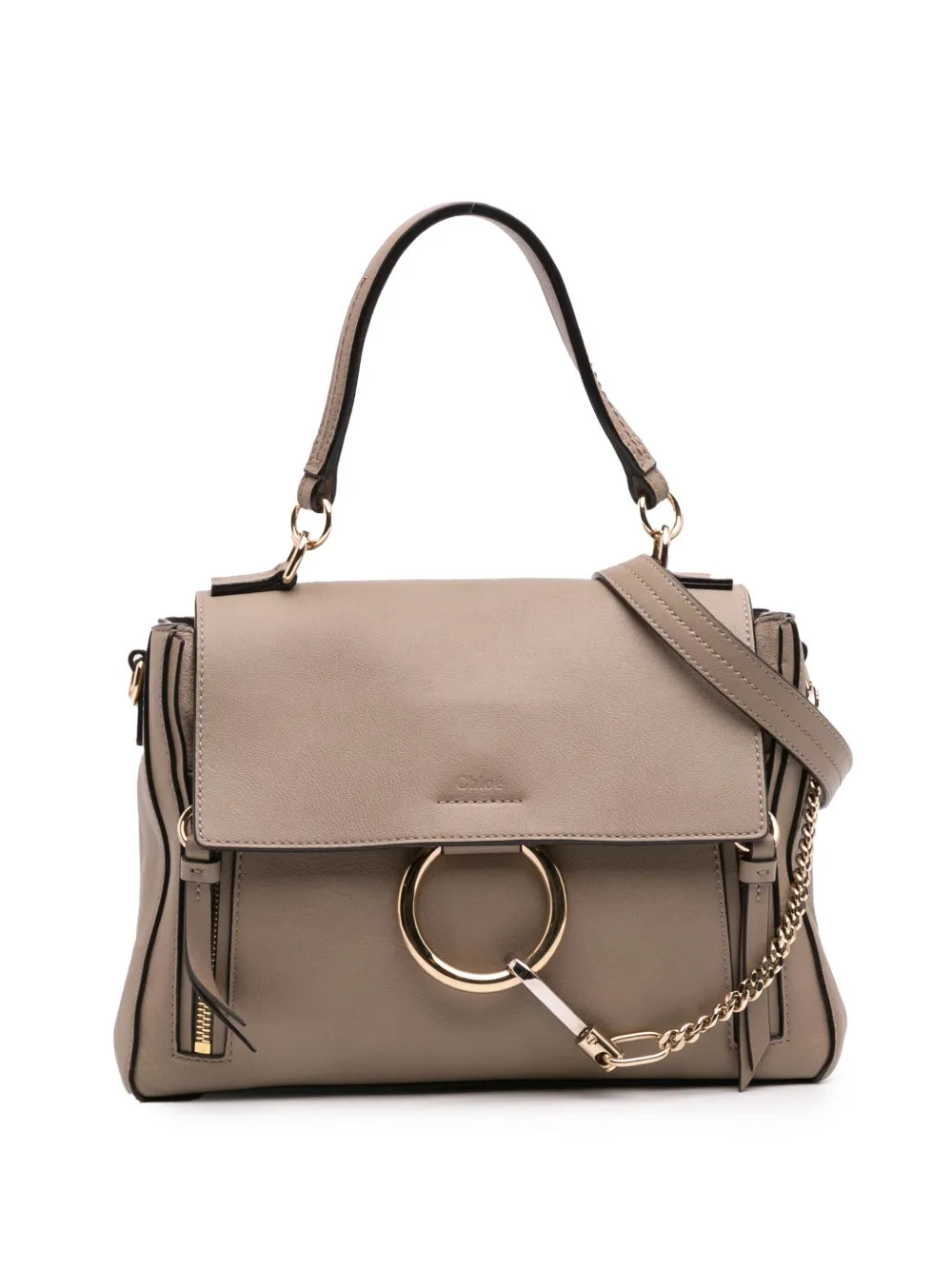 Chloé Pre-Owned 2018 Small Leather Faye Day satchel | Brown | Image 1