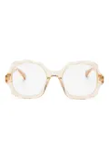 Chloé Kids square-frame glasses - Neutrals