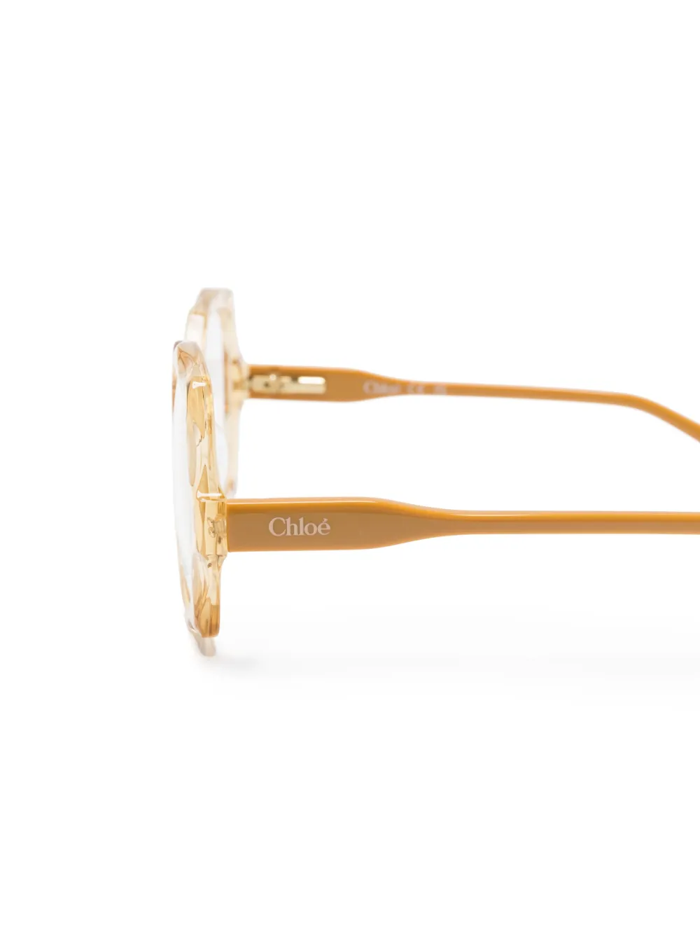 Chloé Kids Bril met vierkant montuur Beige
