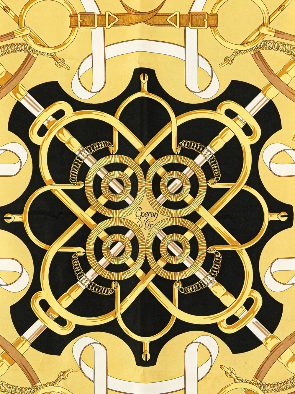 Hermès Pre-Owned foulard Eperon D'Or en soie 20 e siècle | Image 2