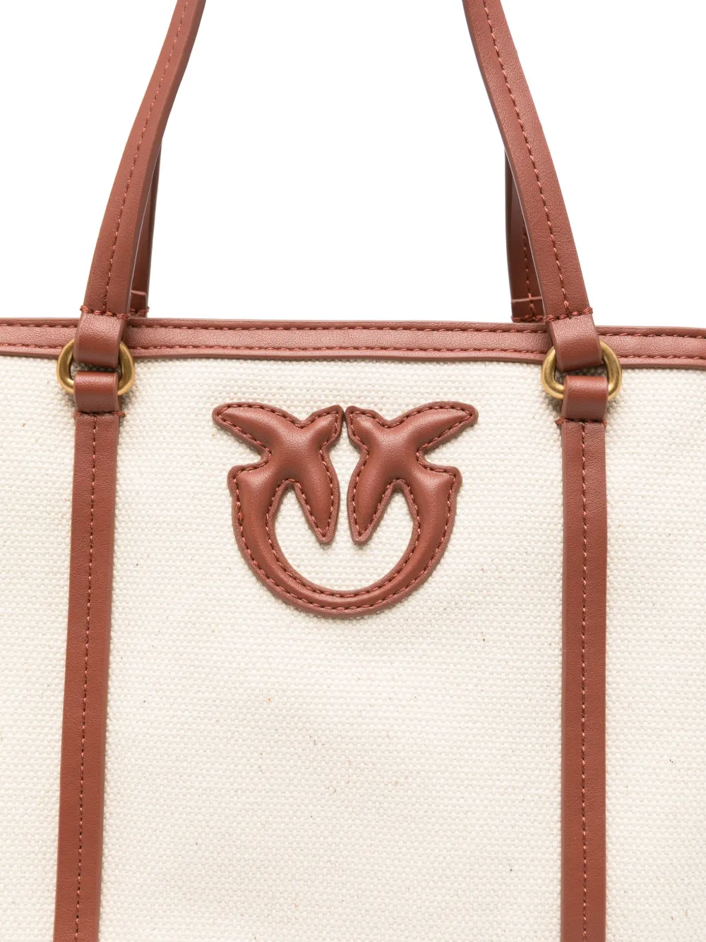 PINKO Grote Love One shopper Beige