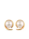 Dinny Hall Toro Pearl stud earrings - Gold