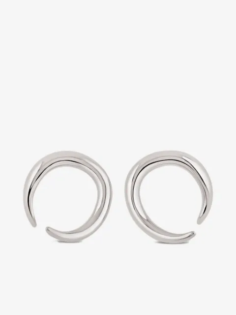 Dinny Hall Toro horn-circle earrings