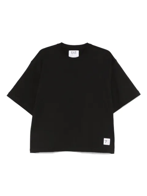 Ea7 Emporio Armani graphic-print cotton T-shirt