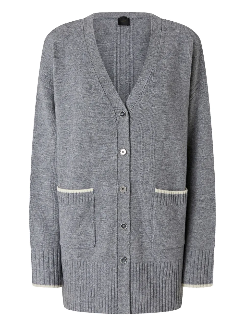 PINKO Vest met gemêleerd effect Grijs