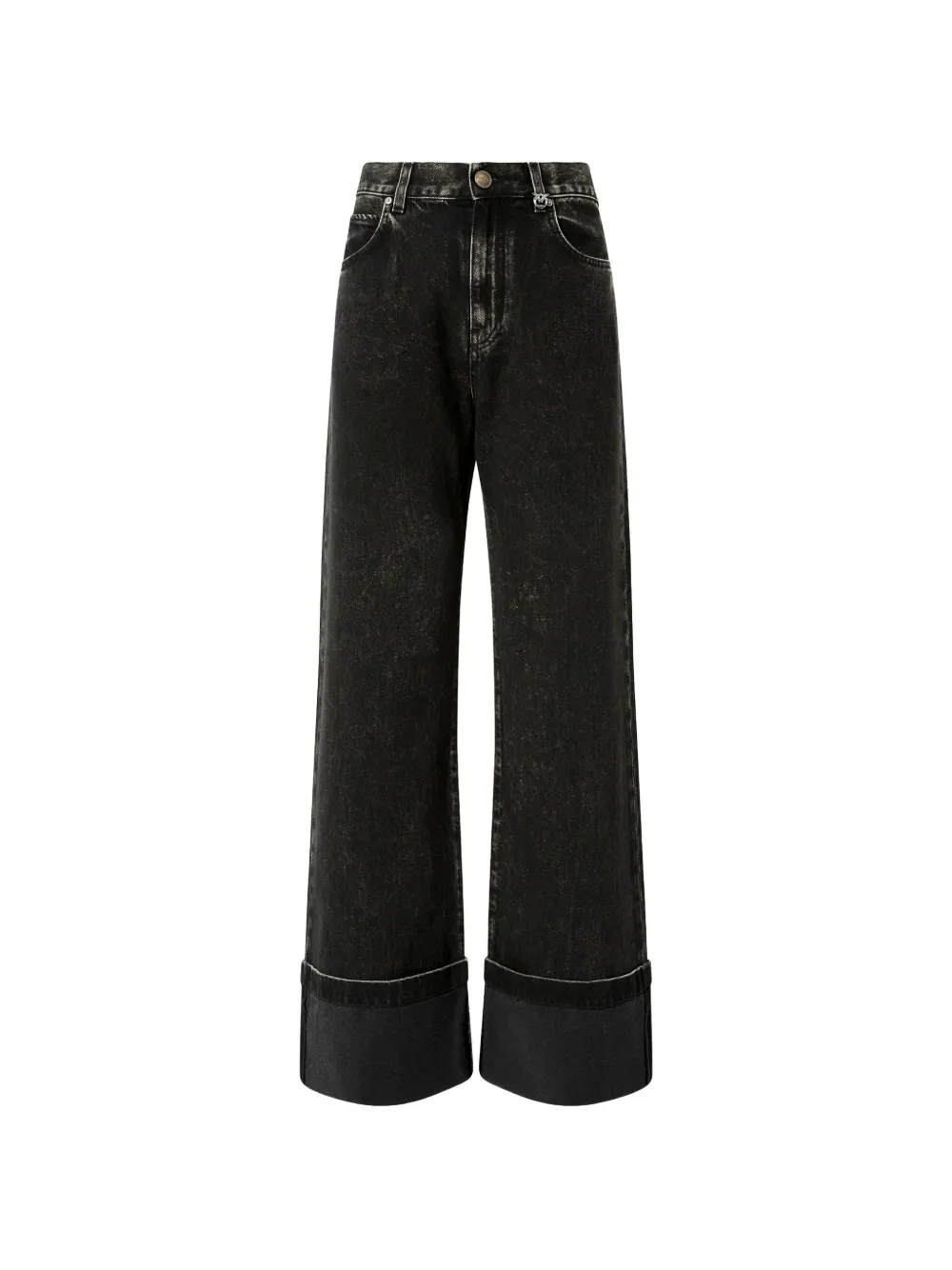 PINKO Jeans con risvolto - Nero