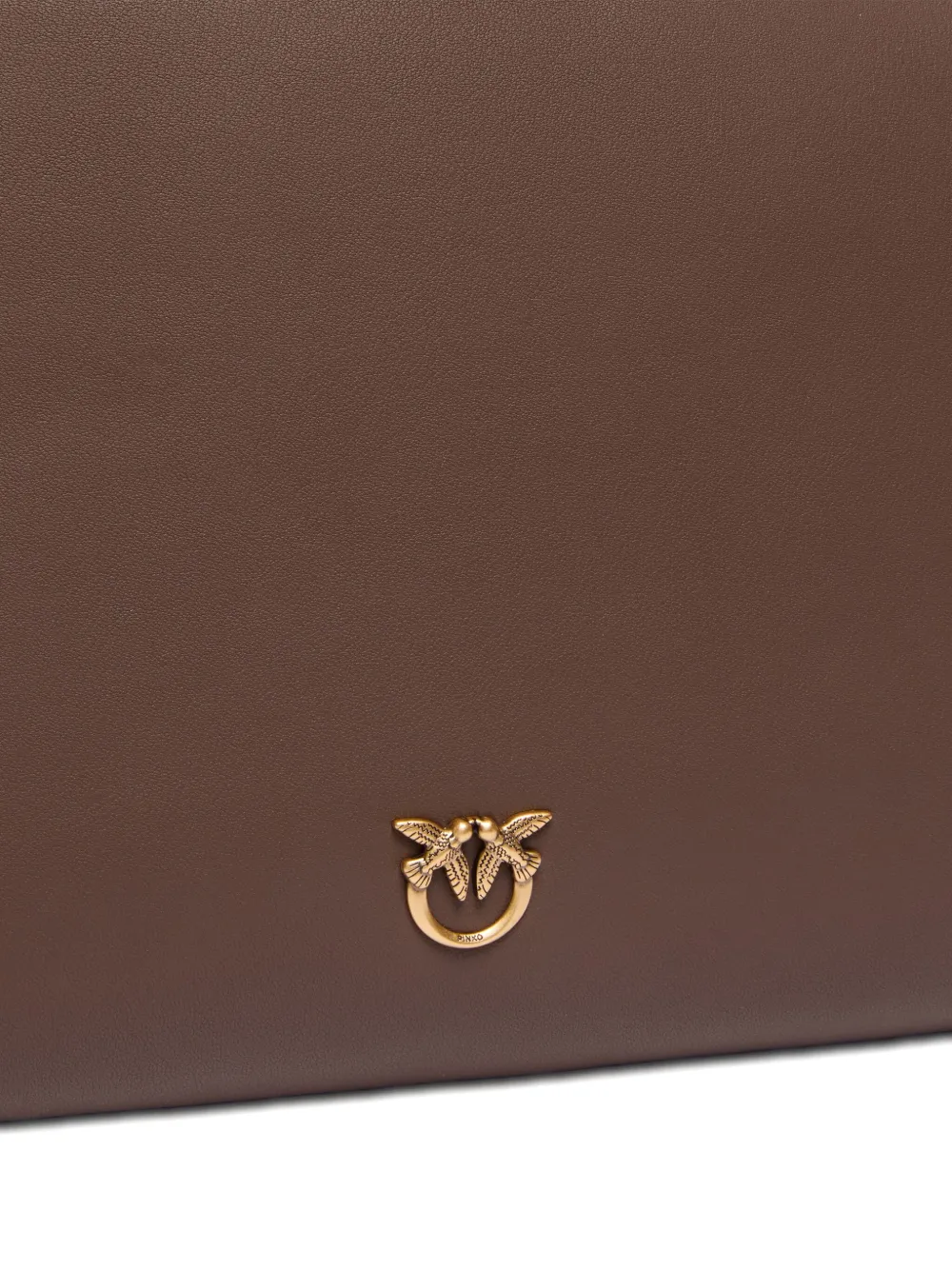 PINKO leather shoulder bag Bruin