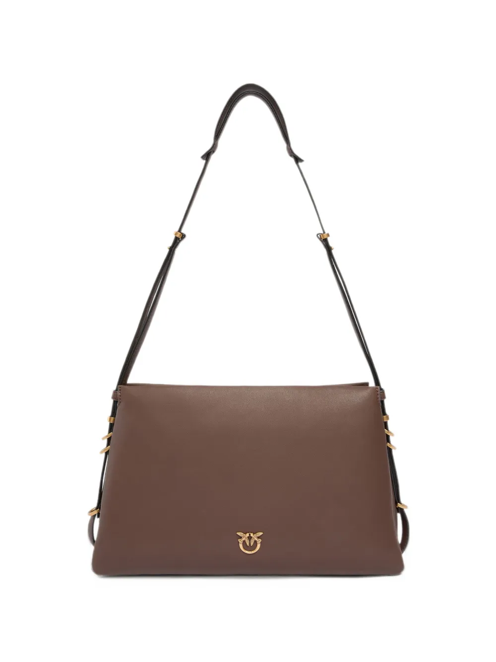 PINKO leather shoulder bag - Marrone