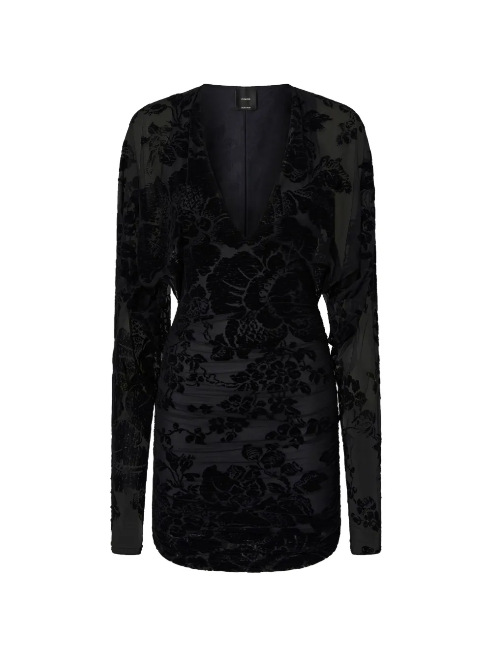 PINKO Jurk met bloemen patroon Zwart