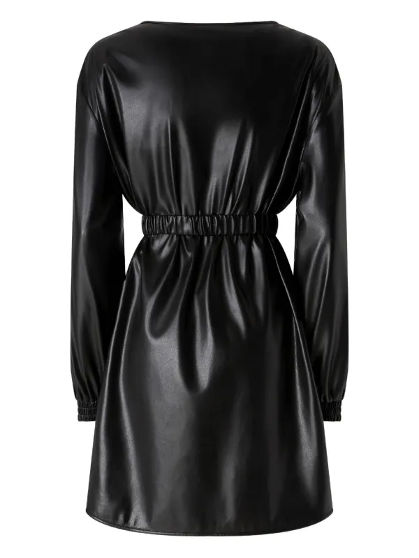 PINKO Love Birds Mini Dress | Black